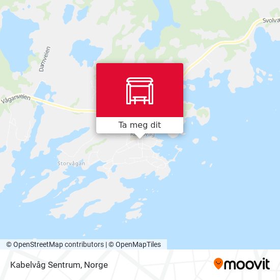 Kabelvåg Sentrum kart