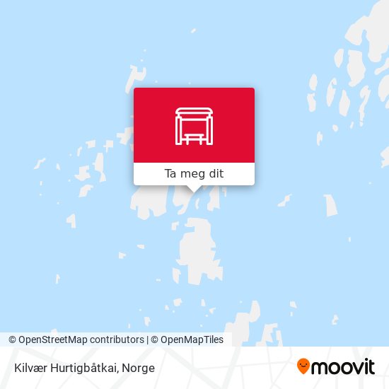 Kilvær Hurtigbåtkai kart