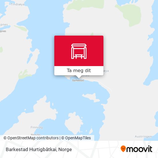 Barkestad Hurtigbåtkai kart