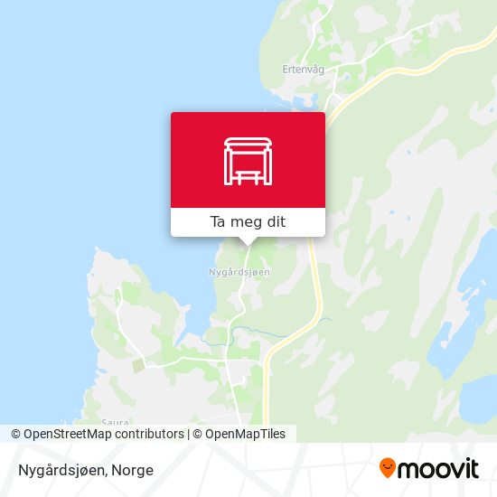 Nygårdsjøen kart