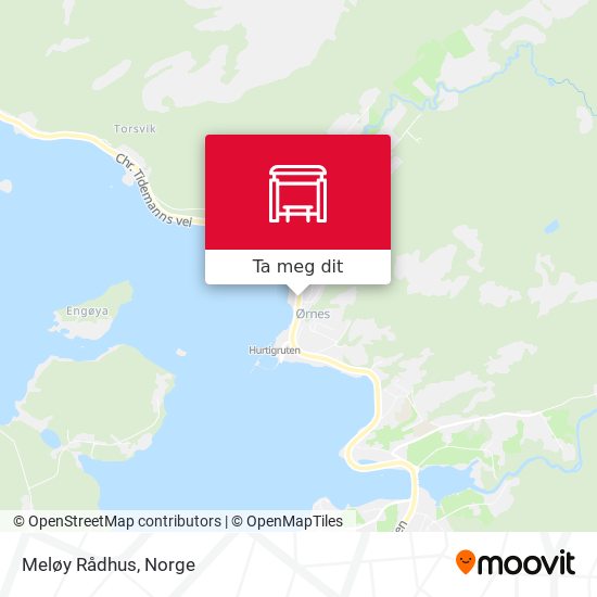 Meløy Rådhus kart
