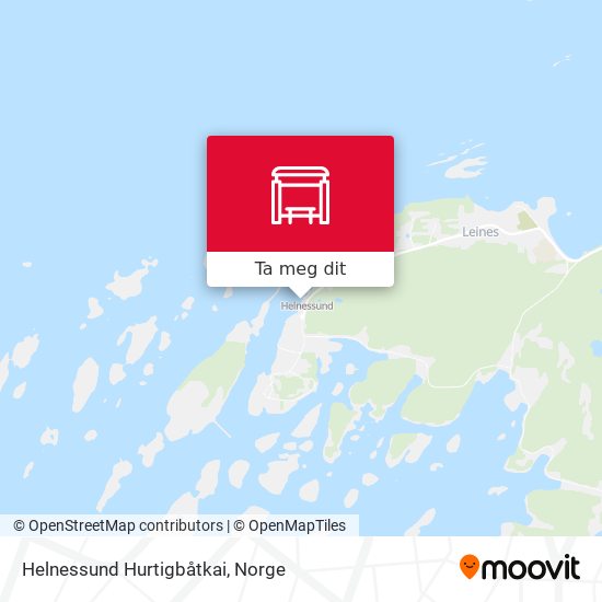 Helnessund Hurtigbåtkai kart