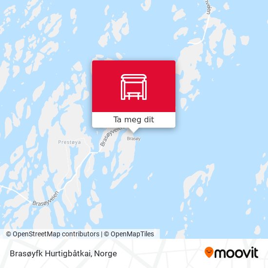 Brasøyfk Hurtigbåtkai kart