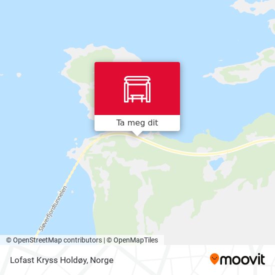 Lofast Kryss Holdøy kart
