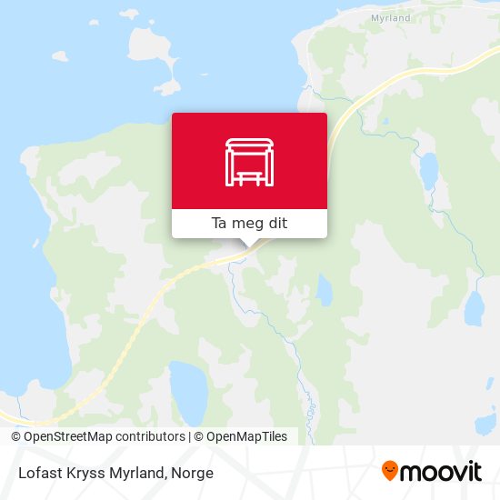 Lofast Kryss Myrland kart