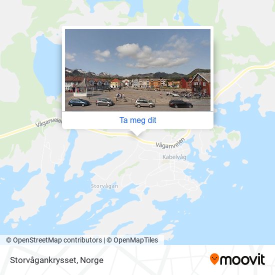 Storvågankrysset kart