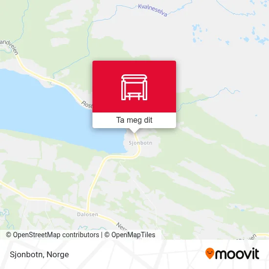 Sjonbotn kart