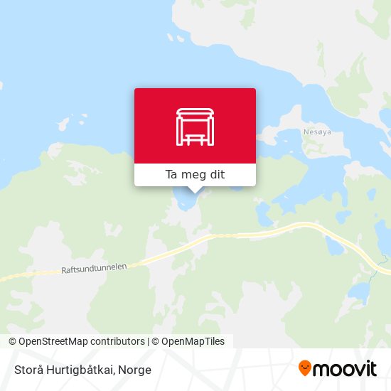 Storå Hurtigbåtkai kart