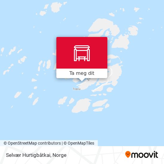 Selvær Hurtigbåtkai kart