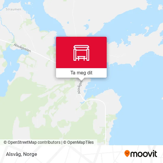 Alsvåg kart