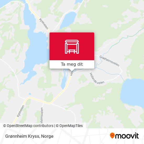 Grønnheim Kryss kart