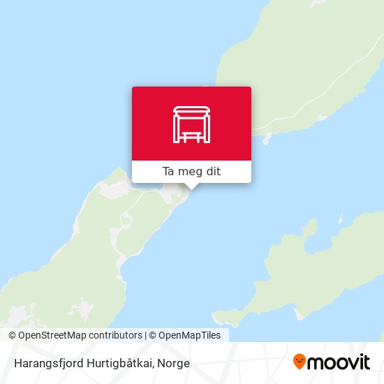 Harangsfjord Hurtigbåtkai kart