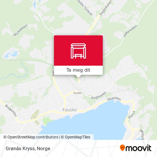 Grønås Kryss kart