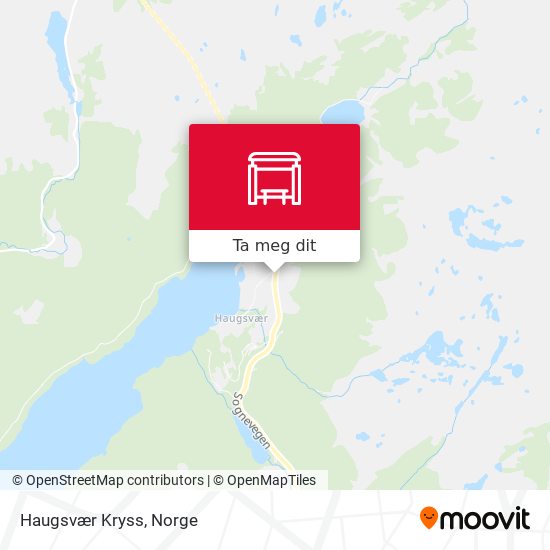 Haugsvær Kryss kart