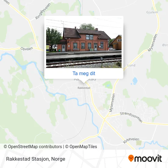 Rakkestad Stasjon kart