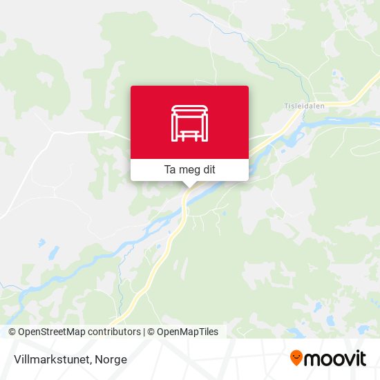 Villmarkstunet kart