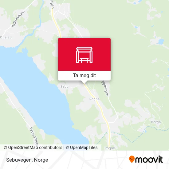 Sebuvegen kart