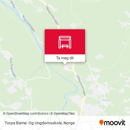 Torpa Barne- Og Ungdomsskole kart