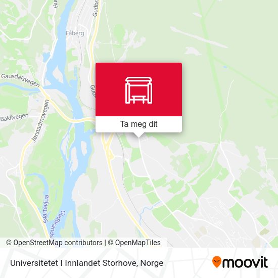 Universitetet I Innlandet Storhove kart