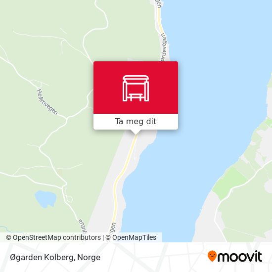 Øgarden Kolberg kart