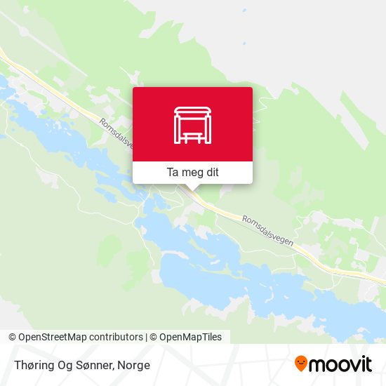 Thøring Og Sønner kart