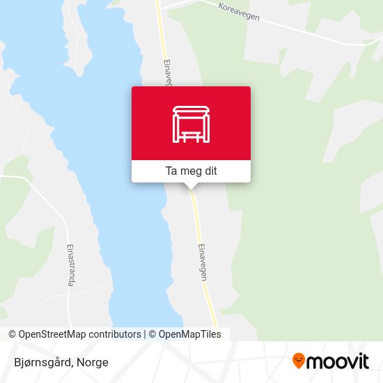 Bjørnsgård kart