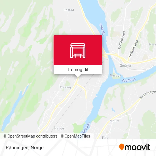 Rønningen kart