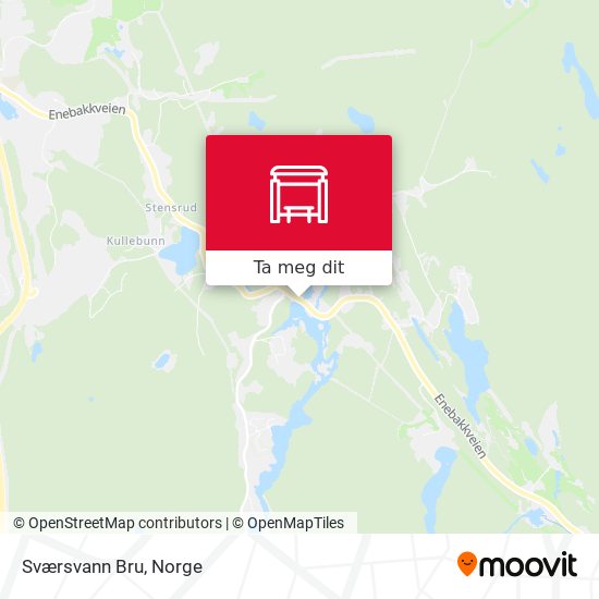 Sværsvann Bru kart