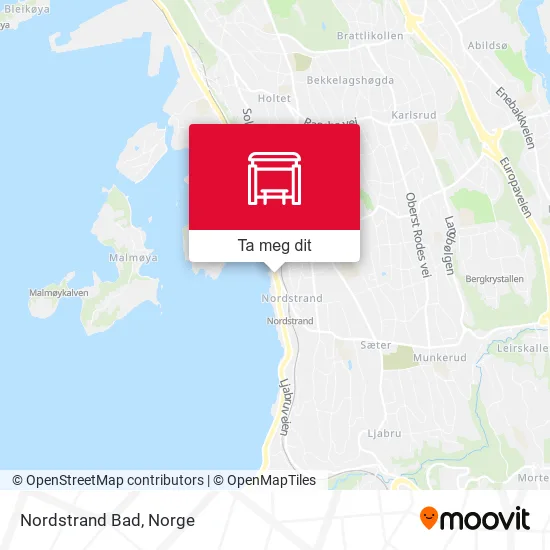 Nordstrand Bad kart