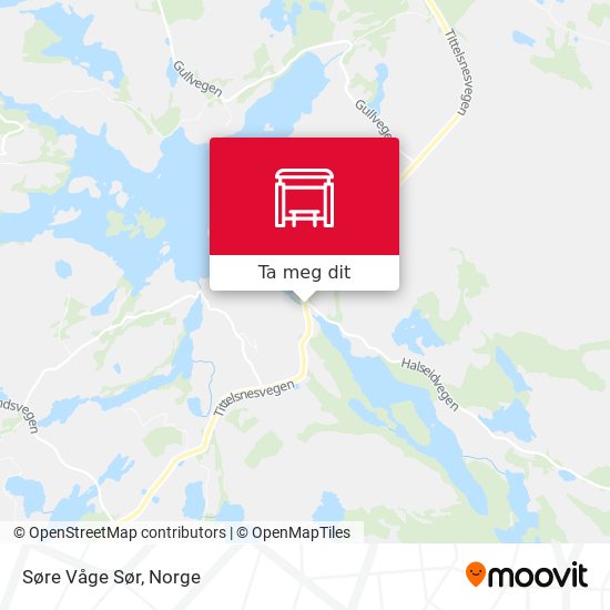 Søre Våge Sør kart