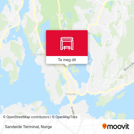 Sandeide Terminal kart