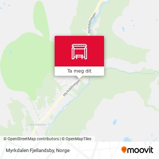 Myrkdalen Fjellandsby kart