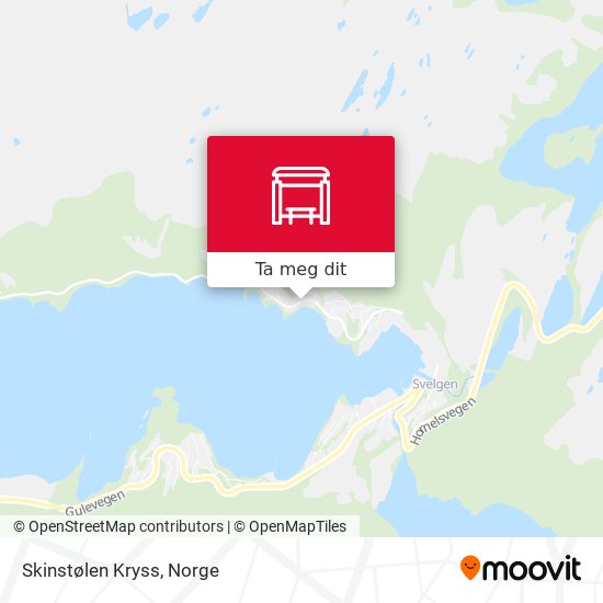 Skinstølen Kryss kart