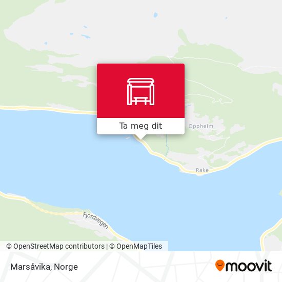 Marsåvika kart