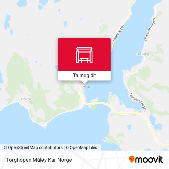 Torghopen Måløy Kai kart