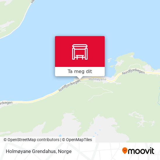 Holmøyane Grendahus kart