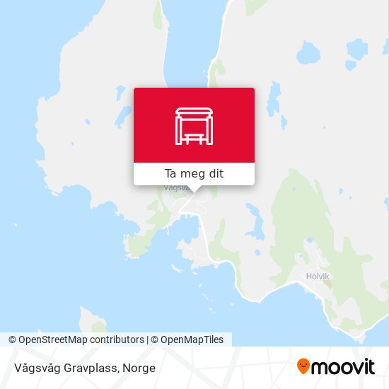 Vågsvåg Gravplass kart