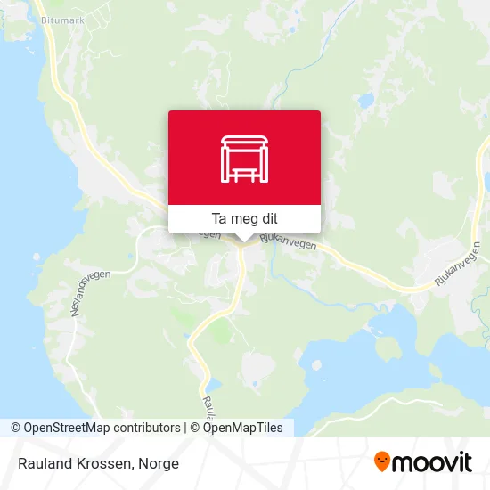 Rauland Krossen kart