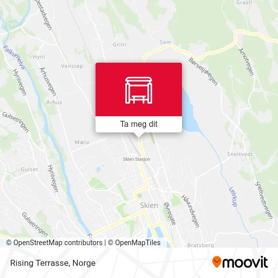 Rising Terrasse kart