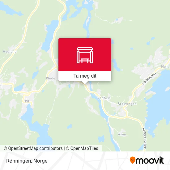 Rønningen kart