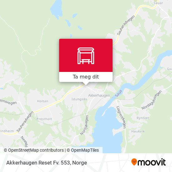 Akkerhaugen Reset Fv. 553 kart