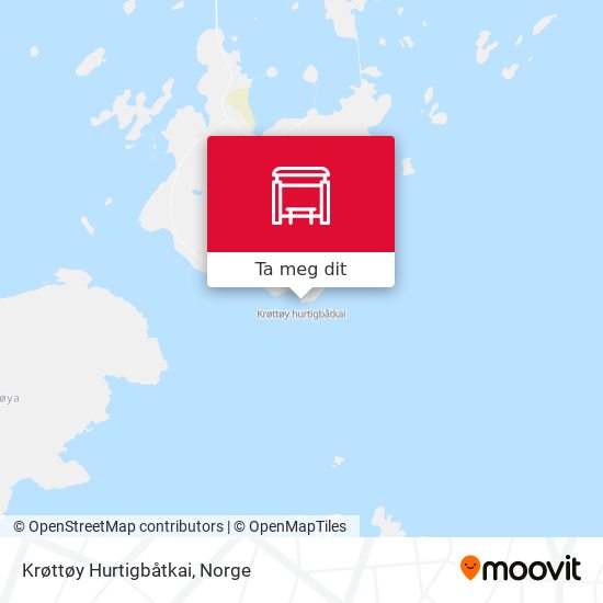 Krøttøy Hurtigbåtkai kart