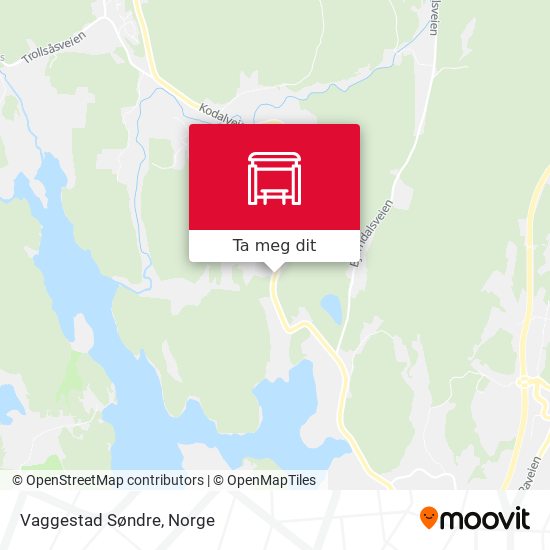Vaggestad Søndre kart