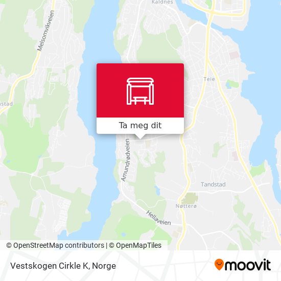 Vestskogen Cirkle K kart