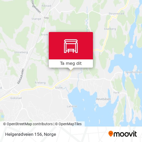 Helgerødveien 156 kart