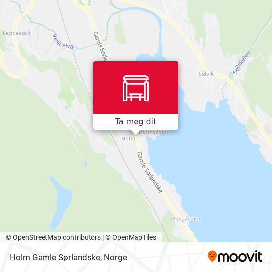 Holm Gamle Sørlandske kart