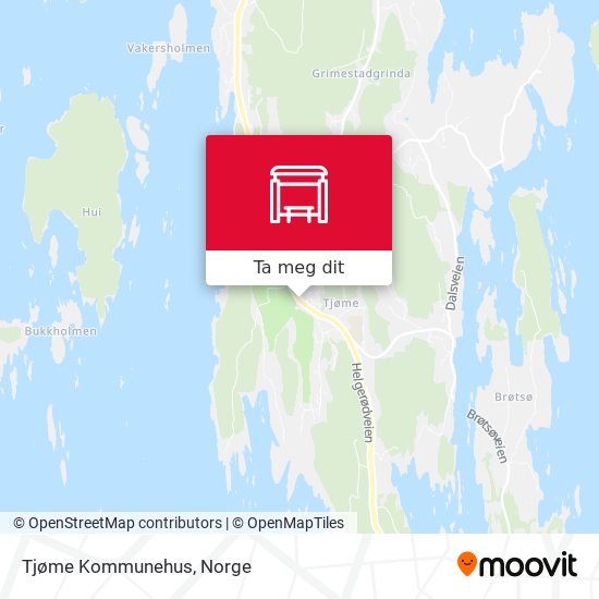 Tjøme Kommunehus kart