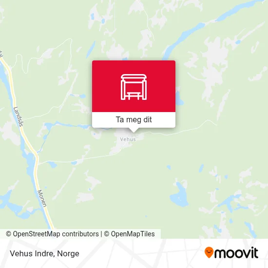 Vehus Indre kart