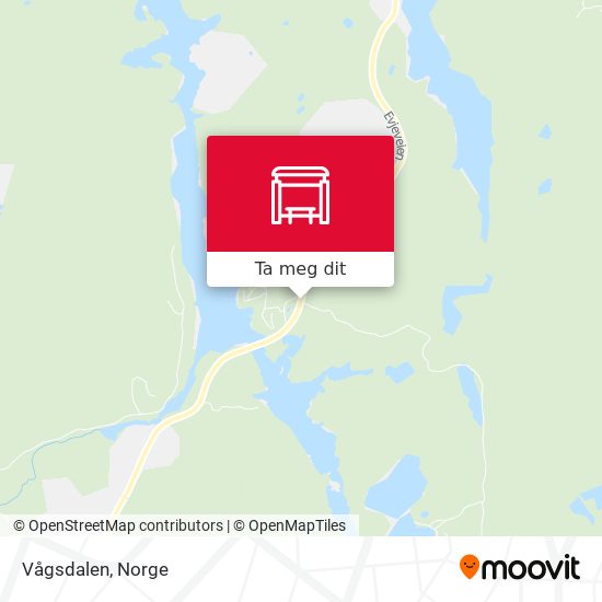 Vågsdalen kart