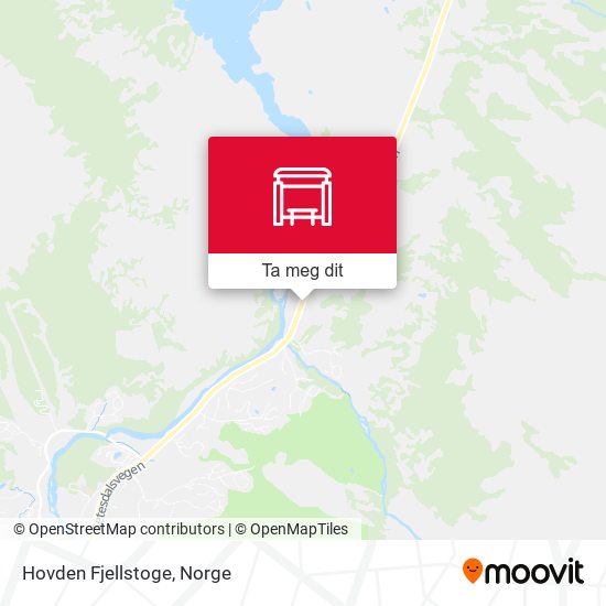 Hovden Fjellstoge kart